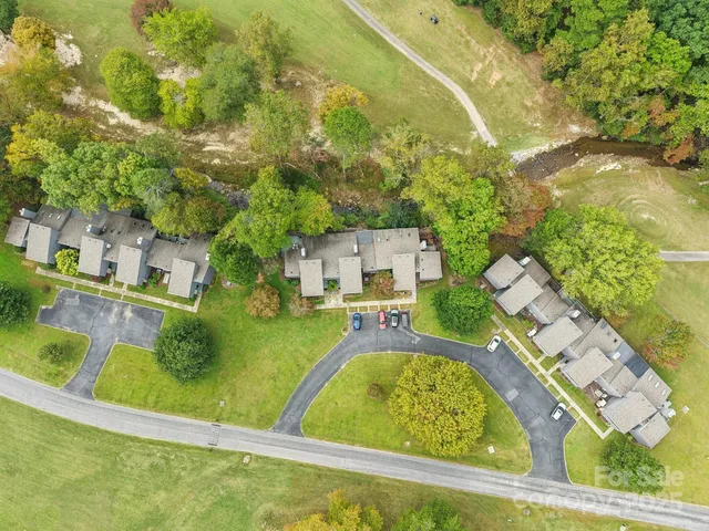 a view of a terrace with a garden