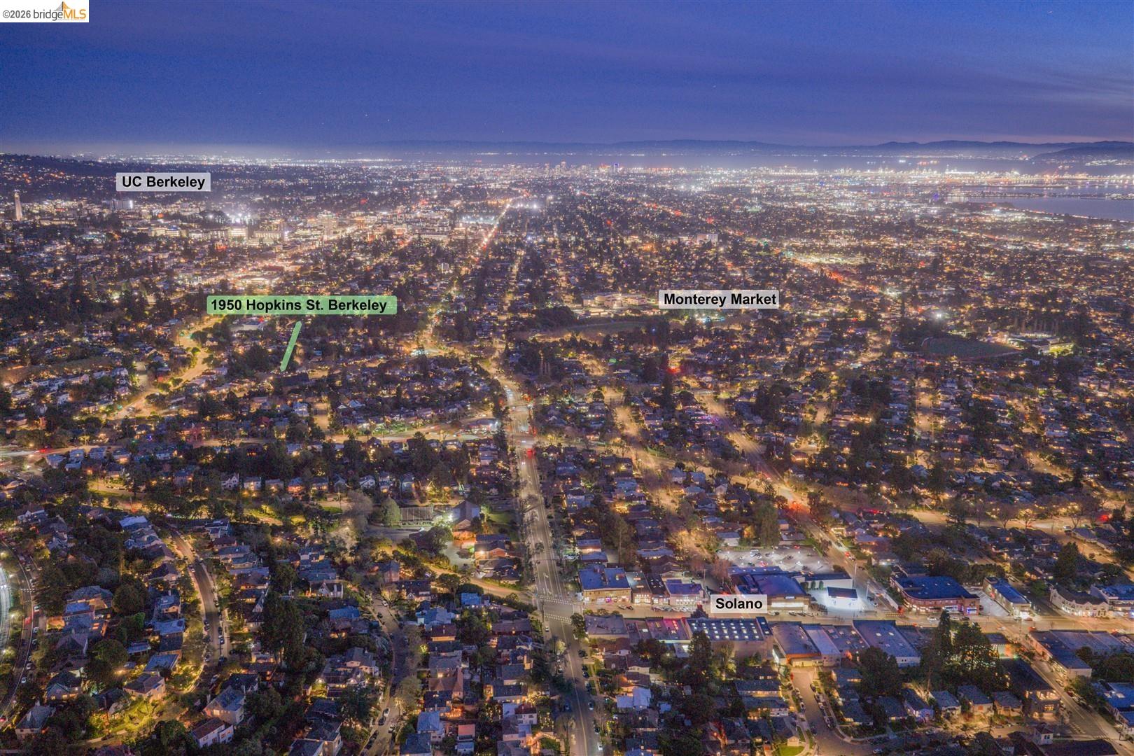 1950 Hopkins Street Berkeley, CA 94707 - Photo 51 of 57 a view of city and mountain