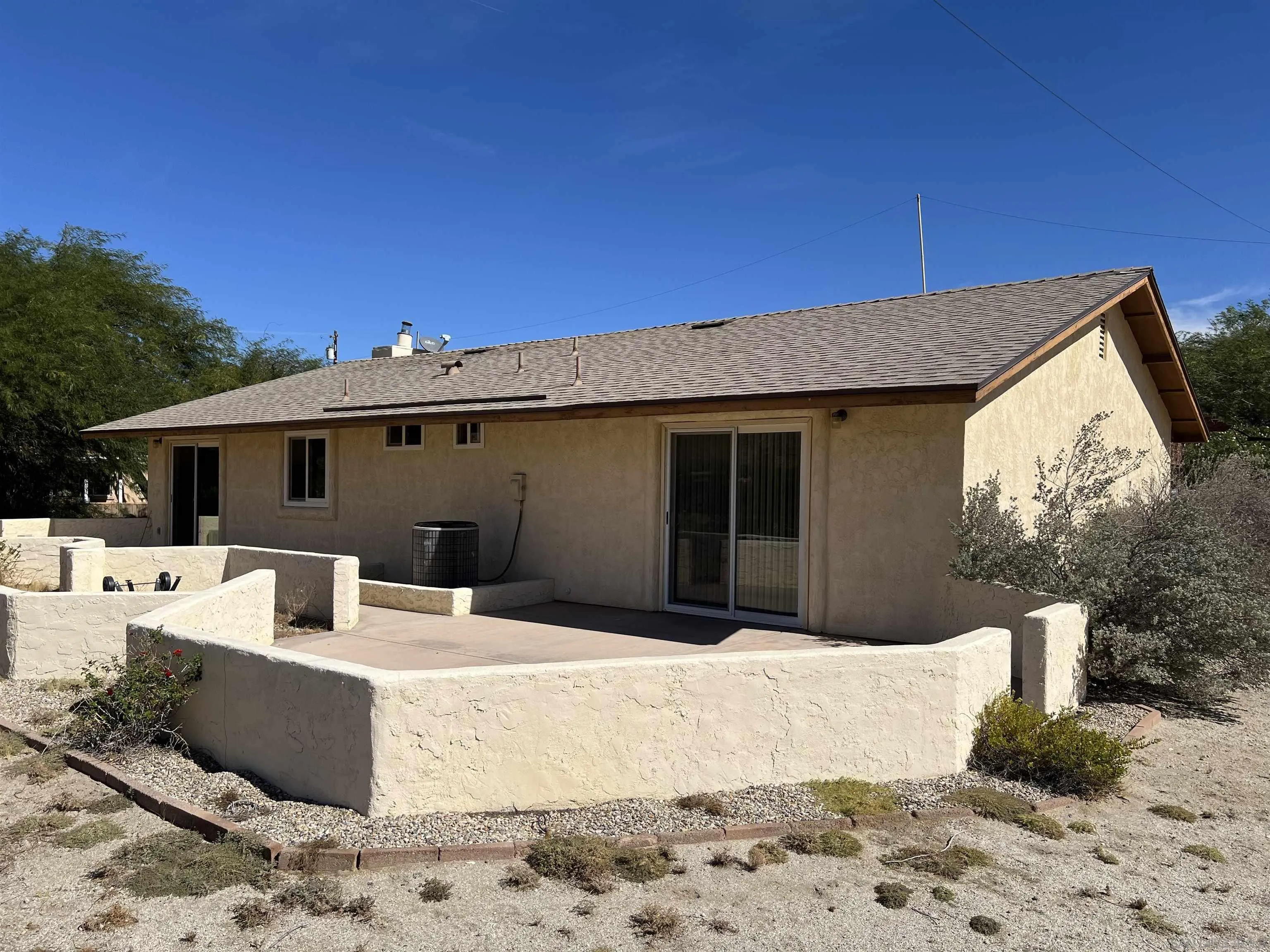 2960 Frying Pan Road Borrego Springs, CA 92004 - Photo 26 of 27 a front view of a house with a yard