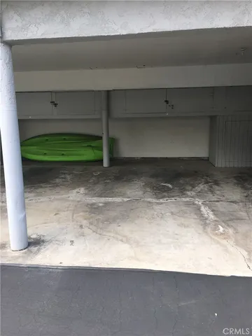 a view of a sign in a garden