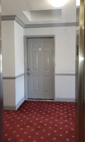 a view of empty room