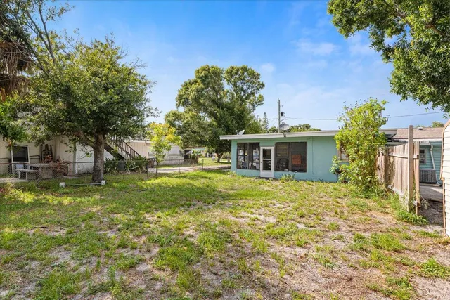 an aerial view of residential building and street