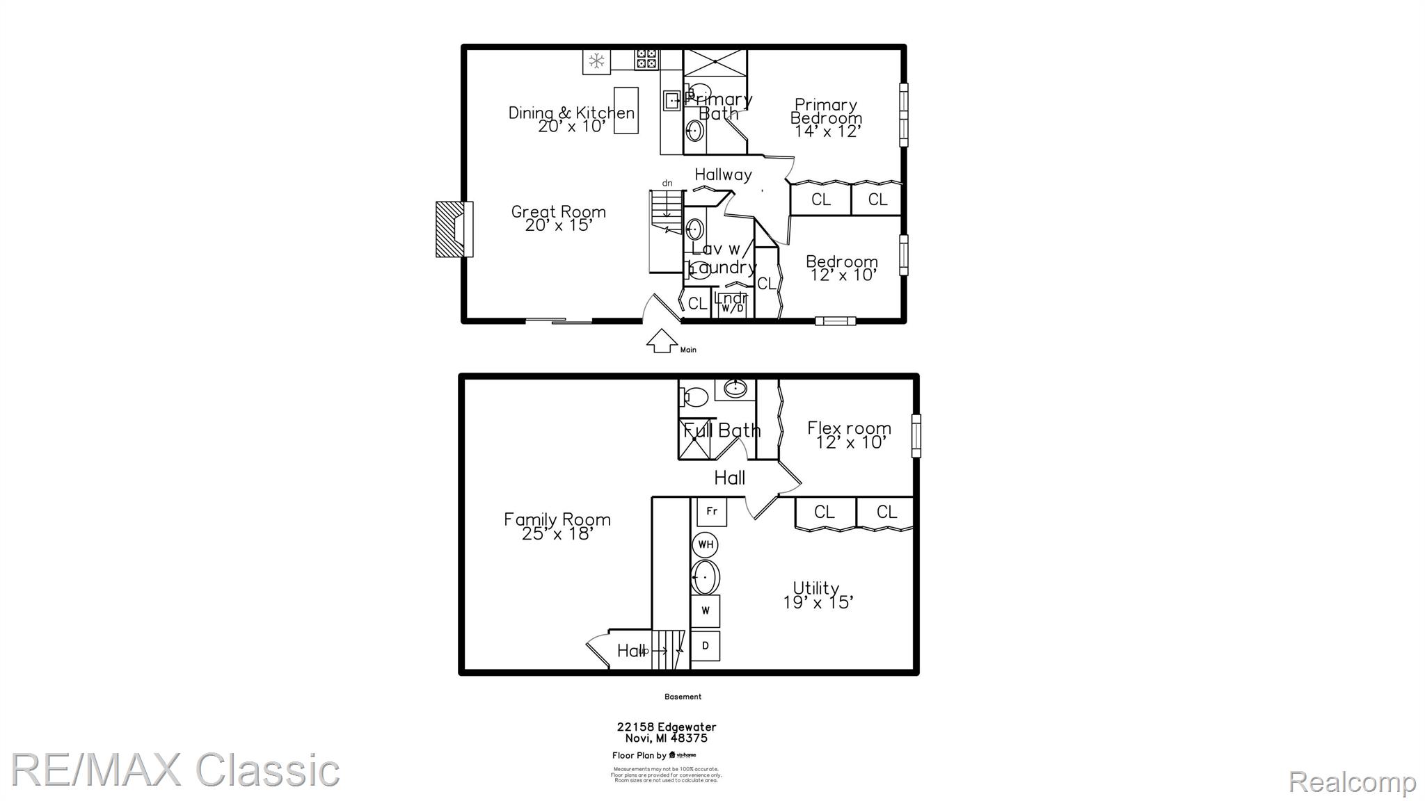 22158 Edgewater Novi, MI 48375 - Photo 60 of 60 Floor Plans