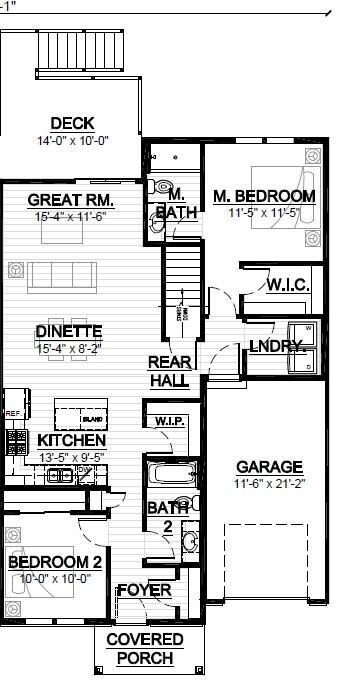 N162-w21835 Poppy Road Jackson, WI 53037 - Photo 23 of 23 Floor plan
