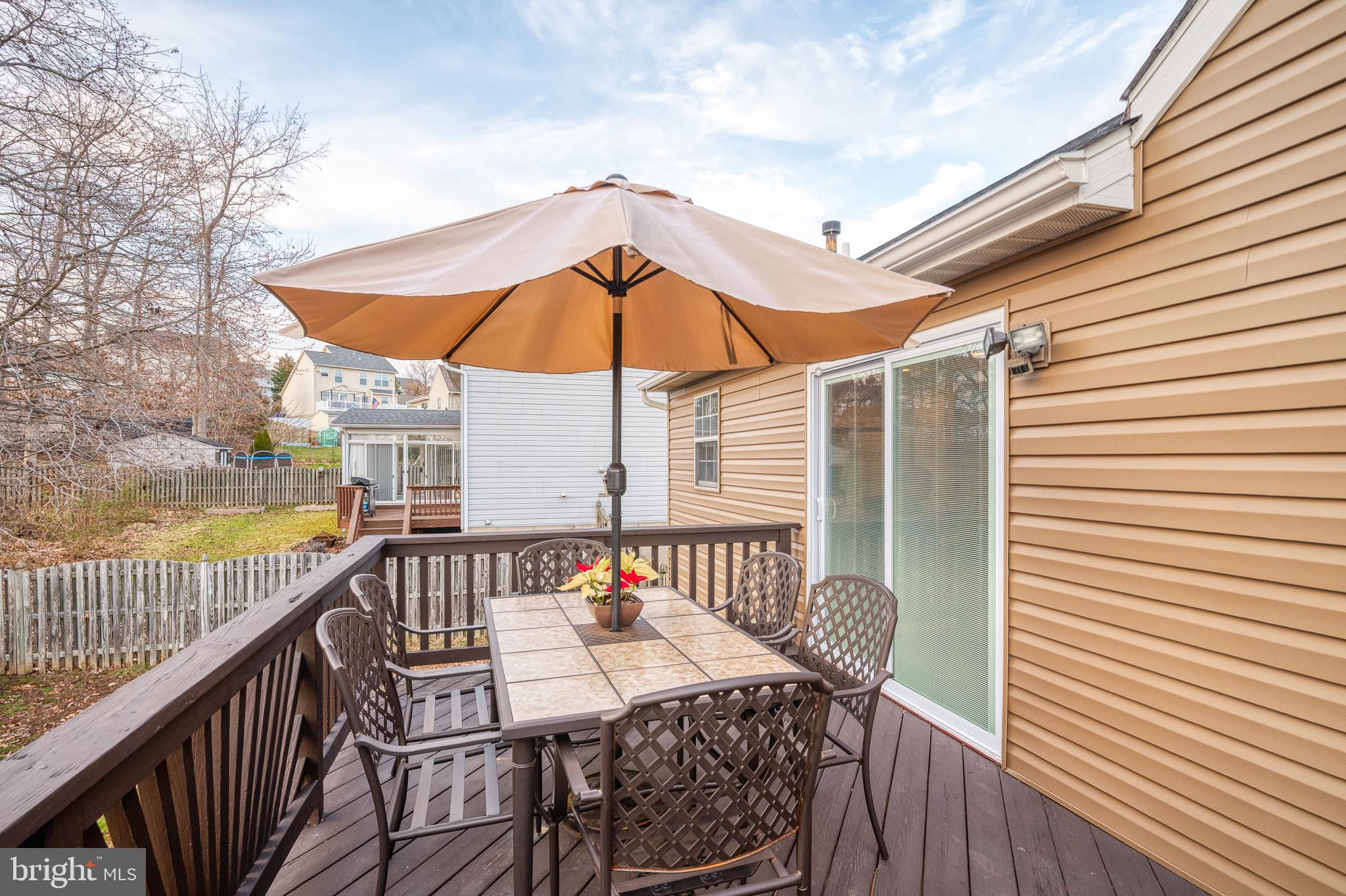 1012 Mariner Road Joppa, MD 21085 - Photo 36 of 40 Deck with Slider that Lead to Dining Room