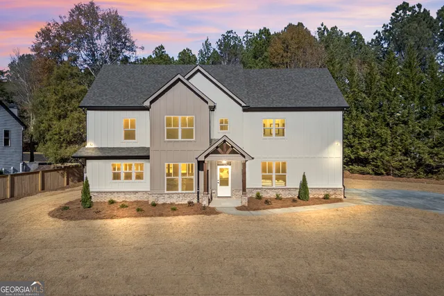 a house with a outdoor space