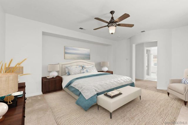 a view of a house with backyard and porch