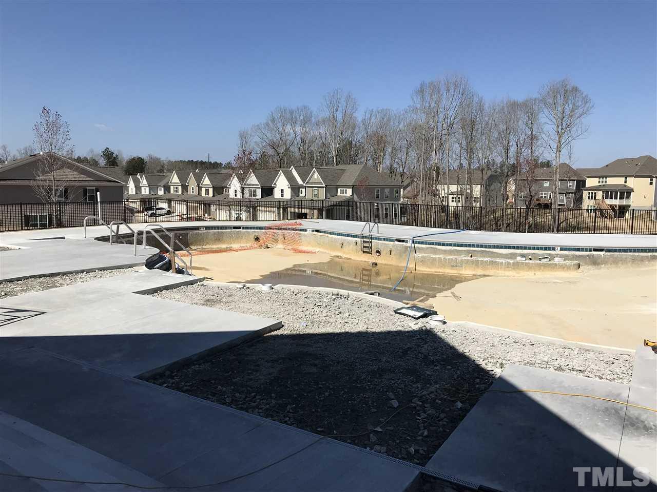 2516 Rambling Creek Road, Unit 28 Apex, NC 27523 - Photo 29 of 29 Our pool is almost complete!