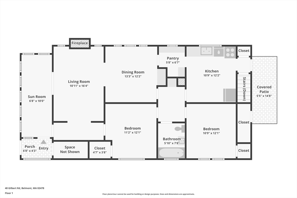 48 Gilbert Road, Unit 1 Belmont, MA 02478 - Photo 22 of 22