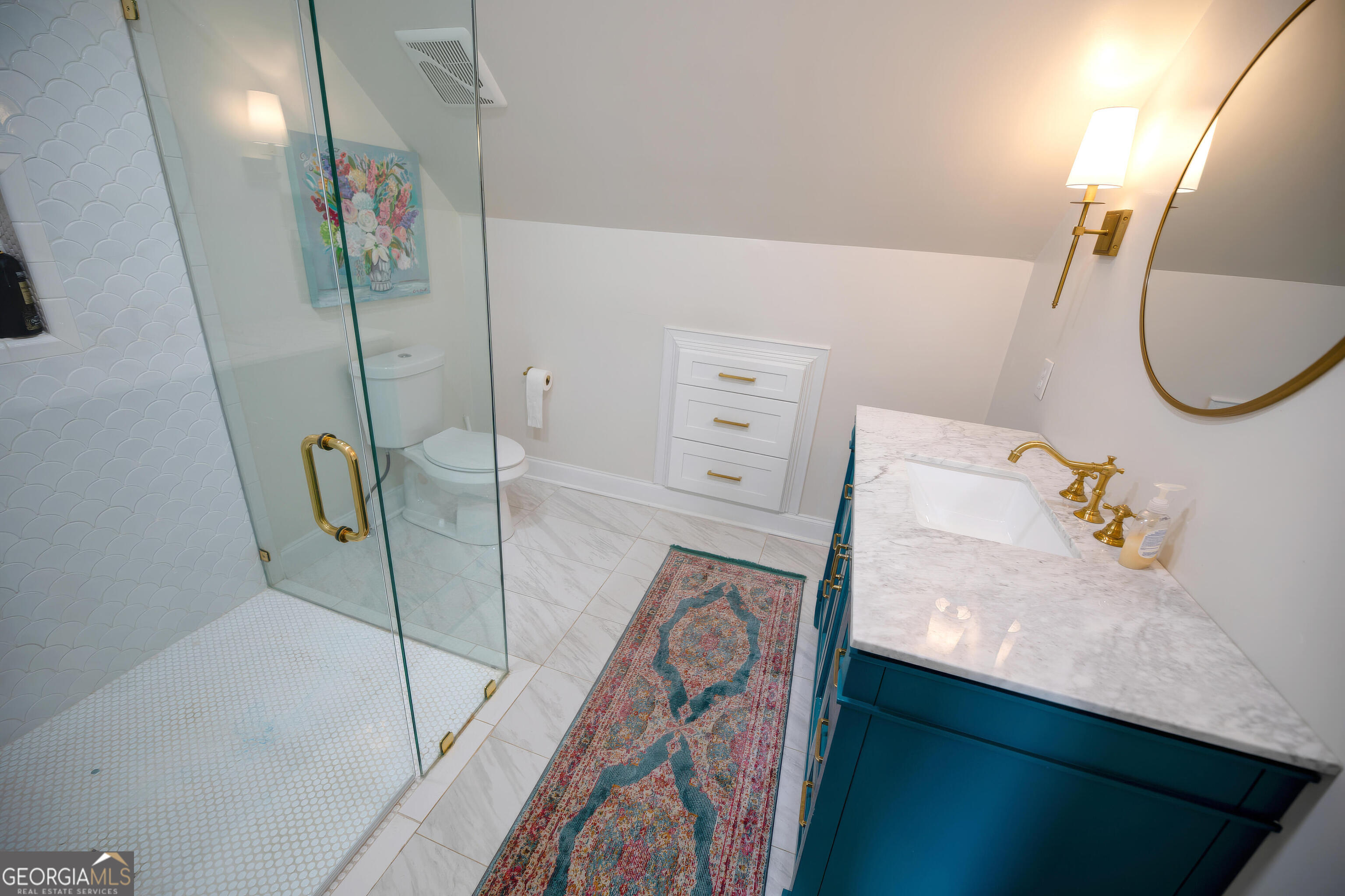 7093 Vaughn Road Woodstock, GA 30188 - Photo 27 of 41 a bathroom with a shower