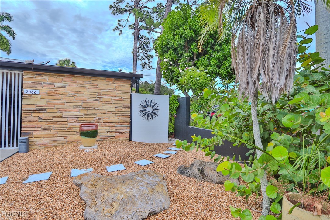 3666 Princeton Street Fort Myers, FL 33901 - Photo 8 of 38 a view of a entrance gate of the house