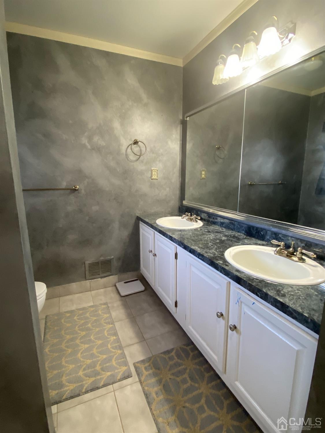 56 Whitehead Road Bridgewater, NJ 08807 - Photo 24 of 42 a bathroom with a sink and mirror