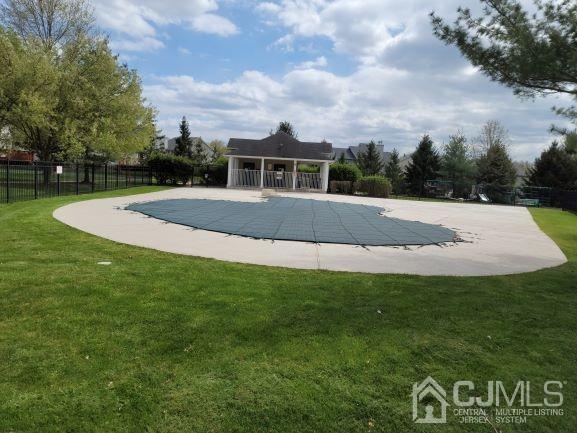 56 Whitehead Road Bridgewater, NJ 08807 - Photo 38 of 42 a view of swimming pool with an outdoor space
