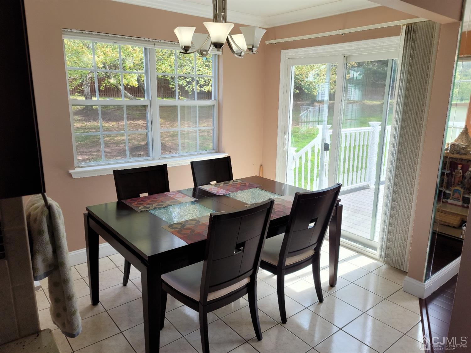 56 Whitehead Road Bridgewater, NJ 08807 - Photo 10 of 42 a view of a dining room with furniture window and outside view