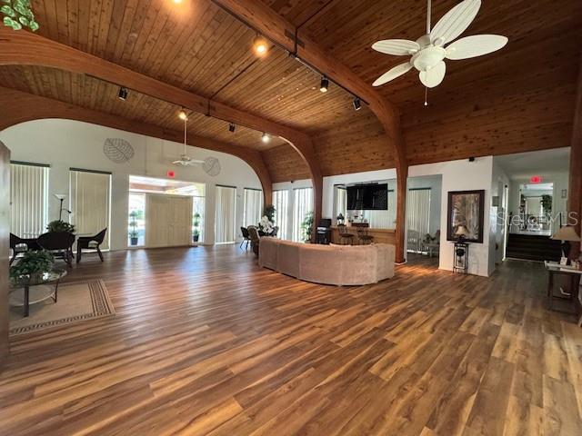 11485 Oakhurst Road, Unit 319 Largo, FL 33774 - Photo 41 of 63 a view of a livingroom with furniture nad wooden floor