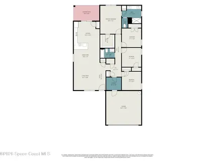 a picture of a floor plan
