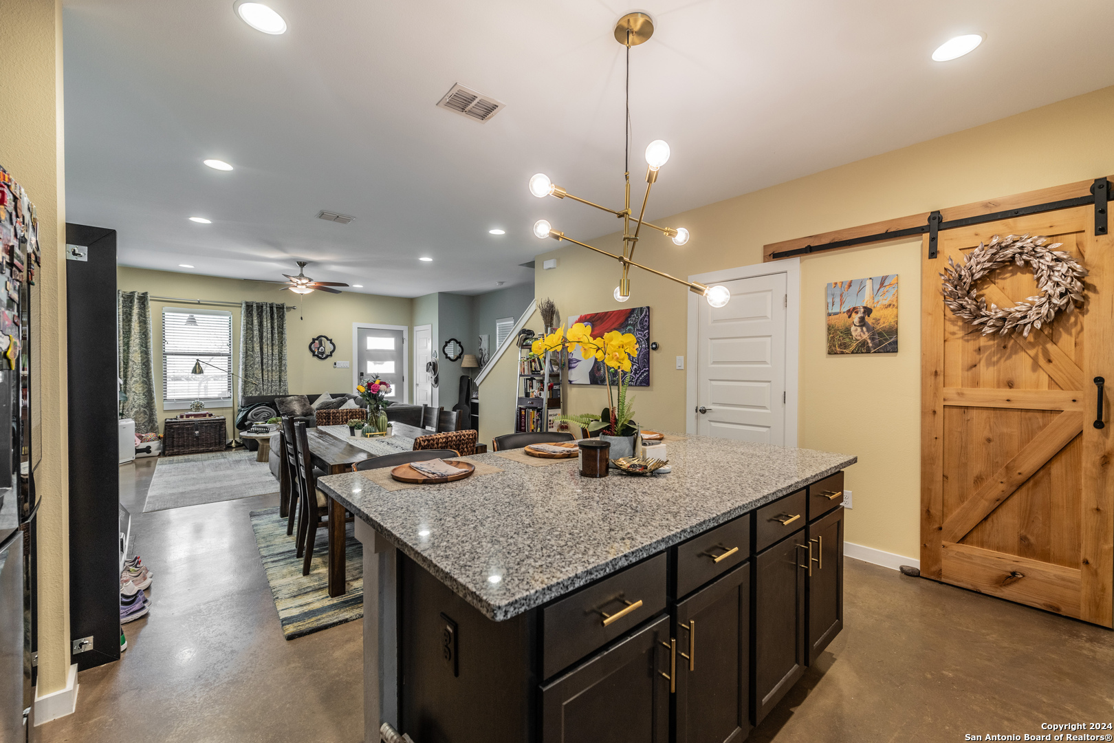 619 Burleson San Antonio, TX 78202 - Photo 5 of 21 a kitchen with a counter space cabinets and appliances