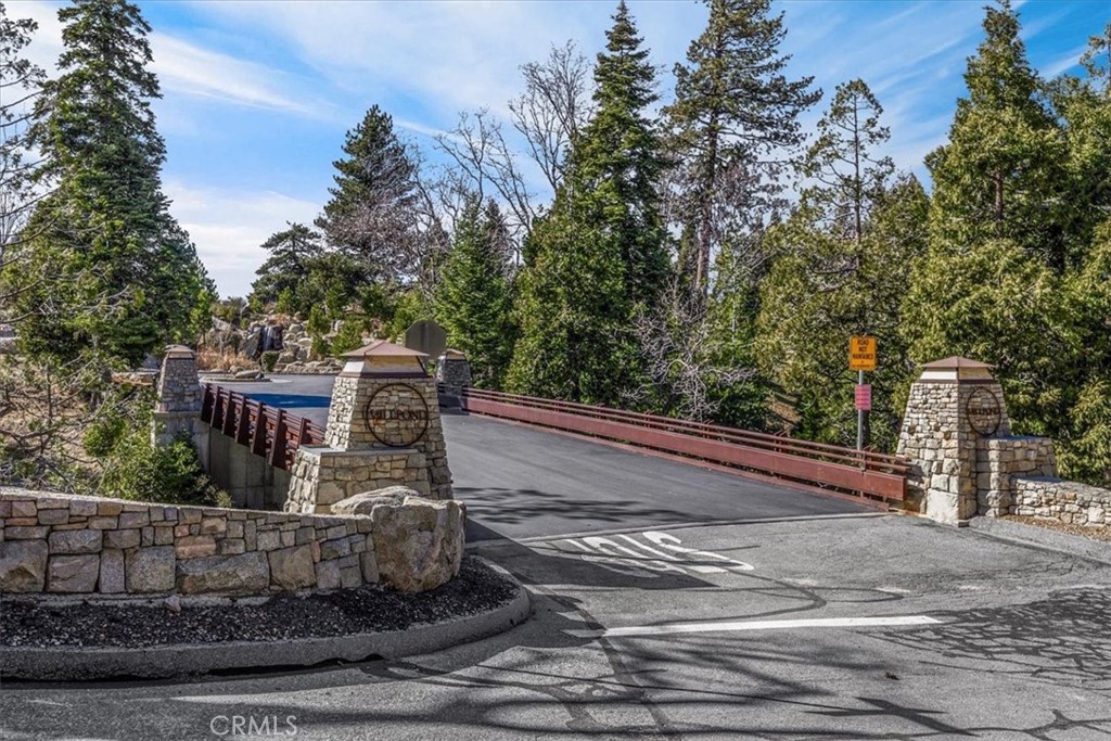 109 Mill Pond Road Lake Arrowhead, CA 92352 - Photo 43 of 43 a front view of a house with trees