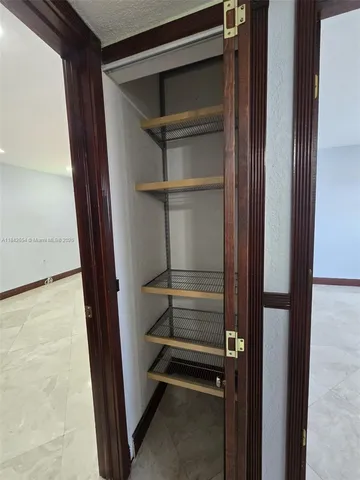 a view of walk in closet