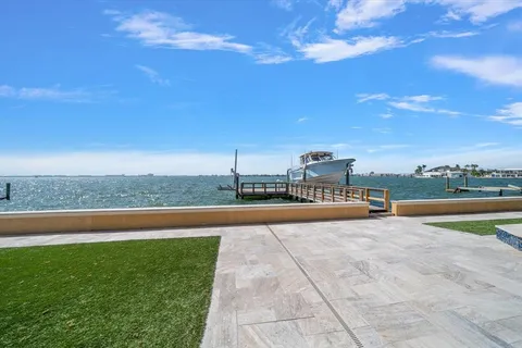 an aerial view of a ocean view