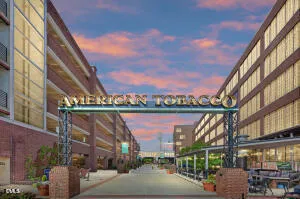 a city view from a balcony