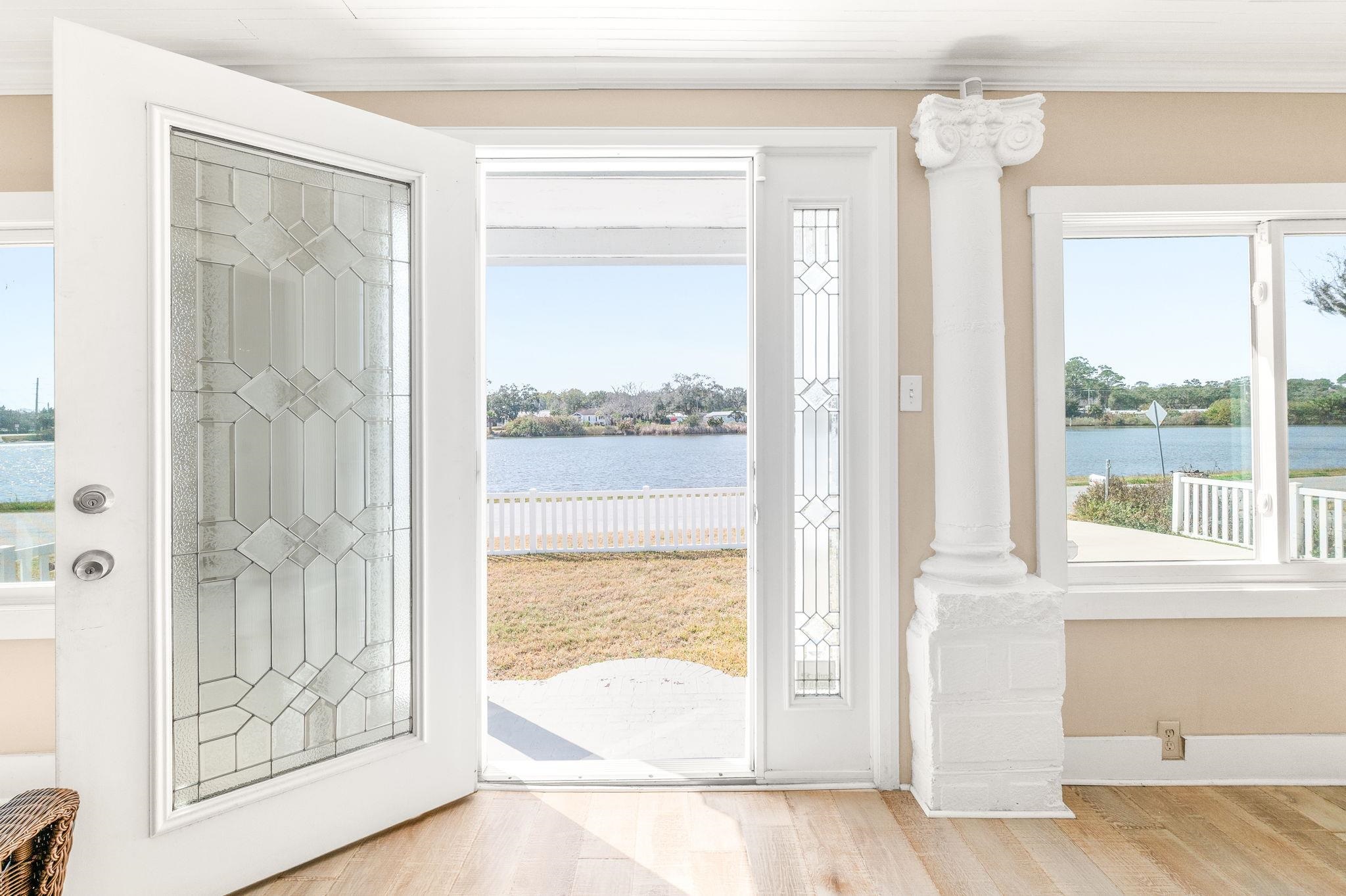 59 Lewis Boulevard St. Augustine, FL 32084 - Photo 61 of 75 Entrance foyer featuring a water view and light wood-style flooring