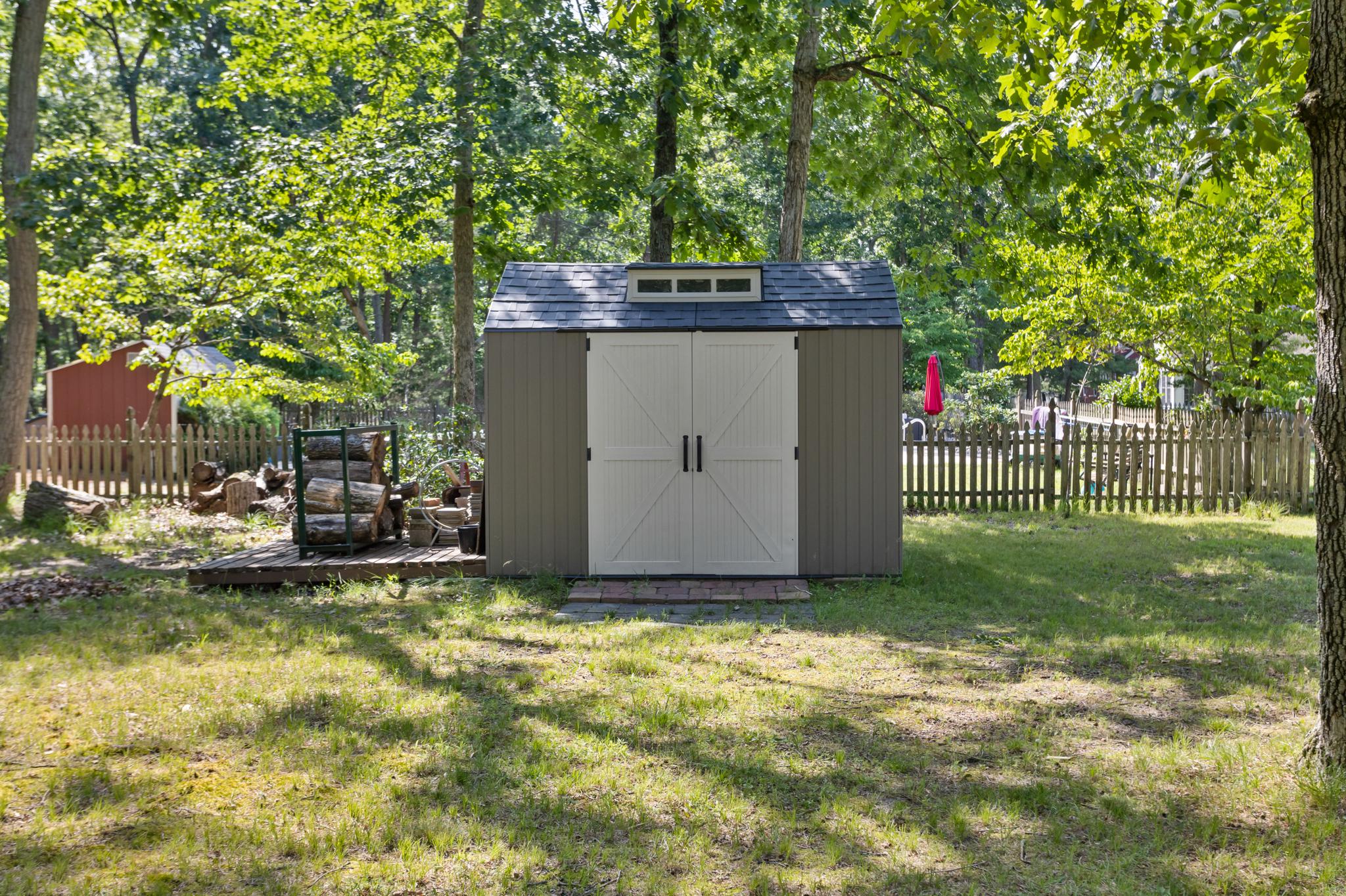 64 Patty Bowker Road Tabernacle, NJ 08088 - Photo 31 of 35 Storage shed for kids' & Dad's stuff,