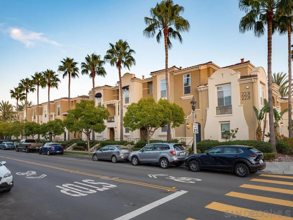 2249 Historic Decatur Road, Unit 82 San Diego, CA 92106 - Photo 28 of 37 a city street with cars parked in front of it