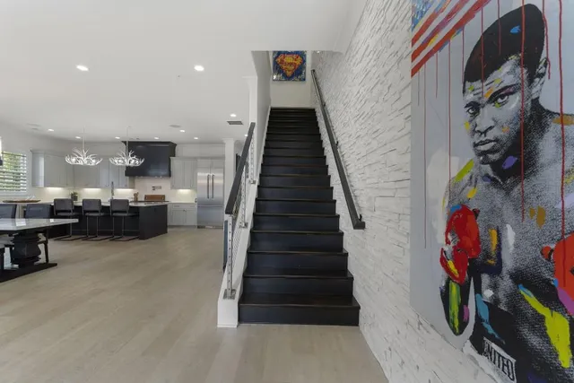 a view of entryway and hall