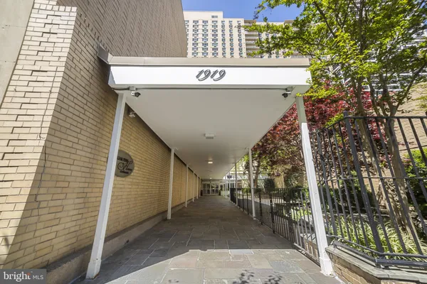 a view of an entryway door front of house