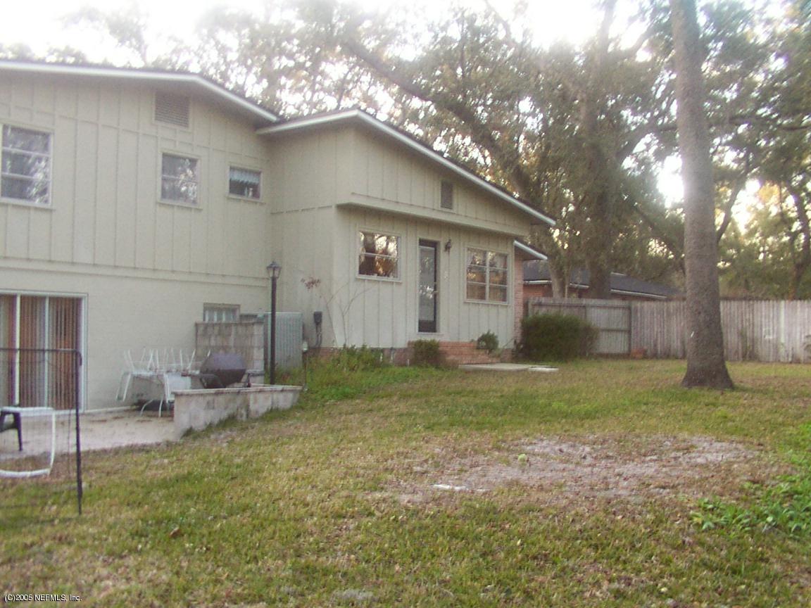 BACK YARD OF HOME