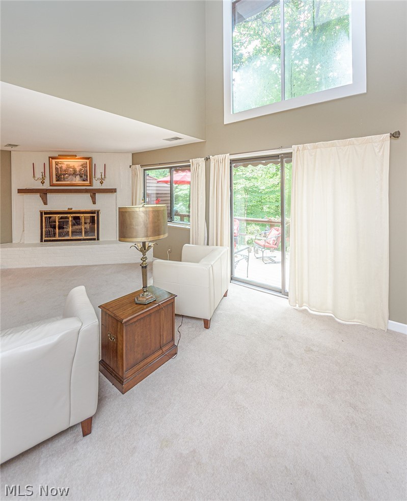 Amazing views through the condo's large windows allow for plenty of natural light.