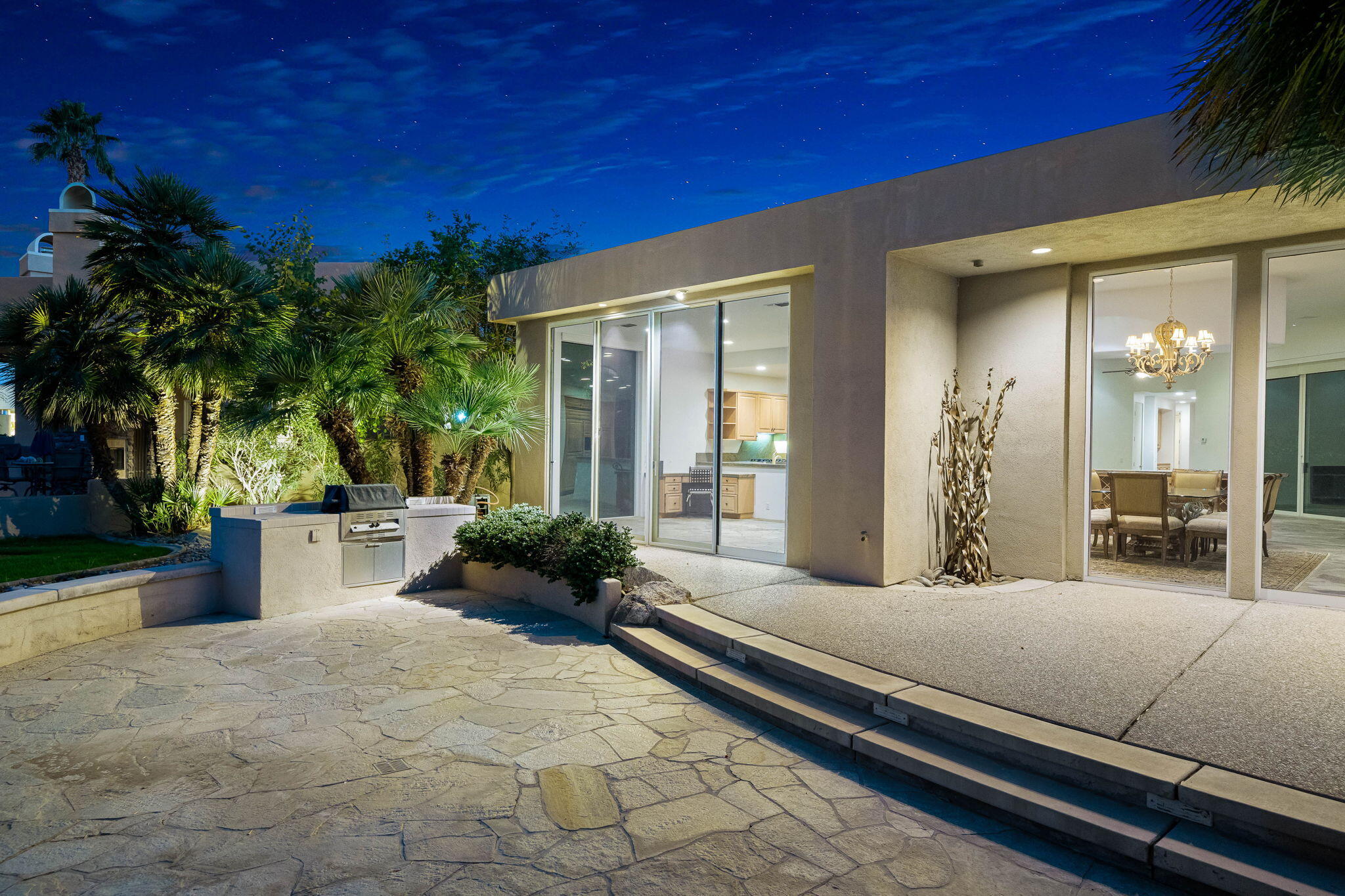 55770 Cherry Hills Drive La Quinta, CA 92253 - Photo 8 of 43 a bedroom with furniture and a potted plant