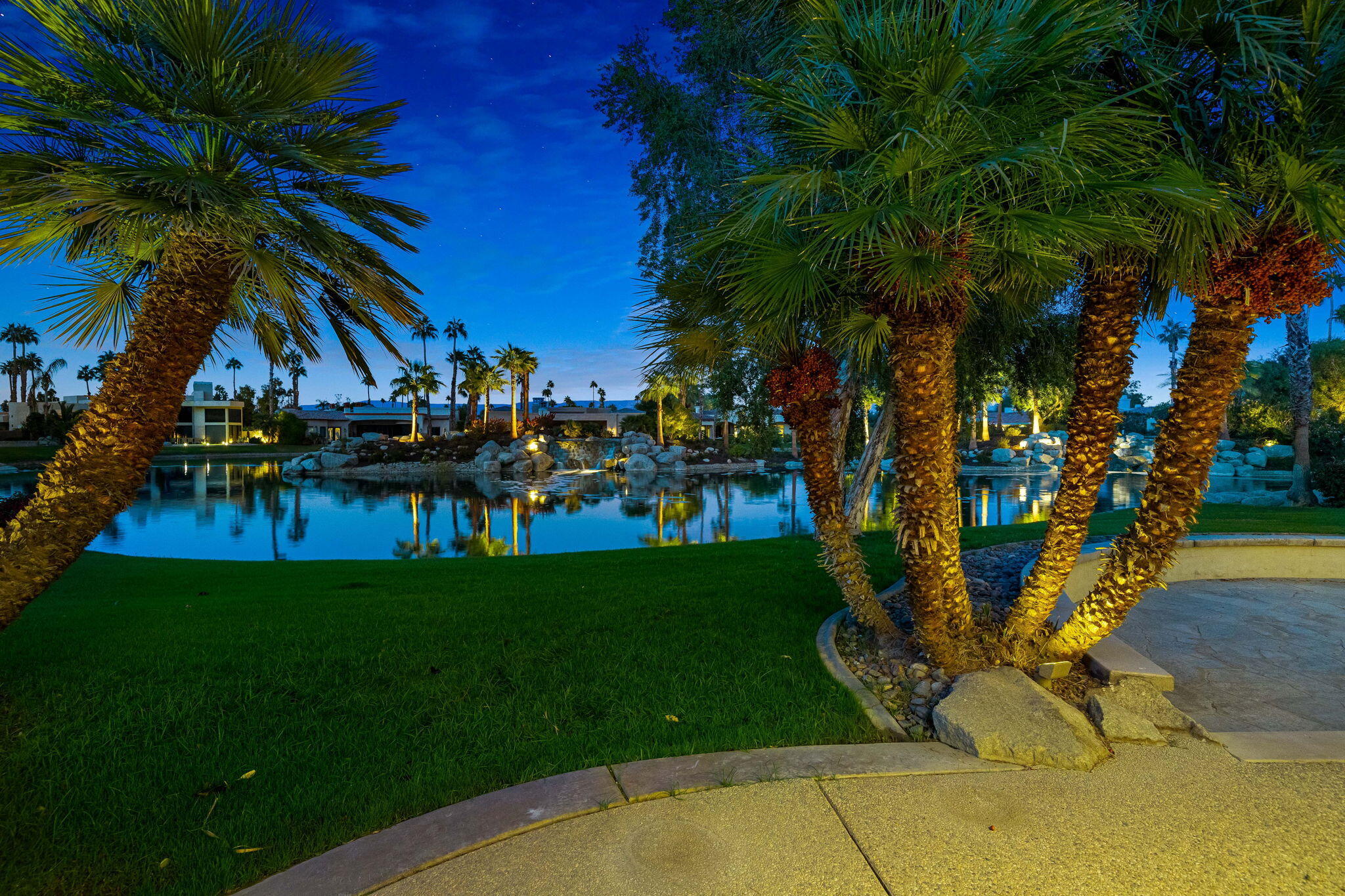55770 Cherry Hills Drive La Quinta, CA 92253 - Photo 9 of 43 a view of a yard with a slide