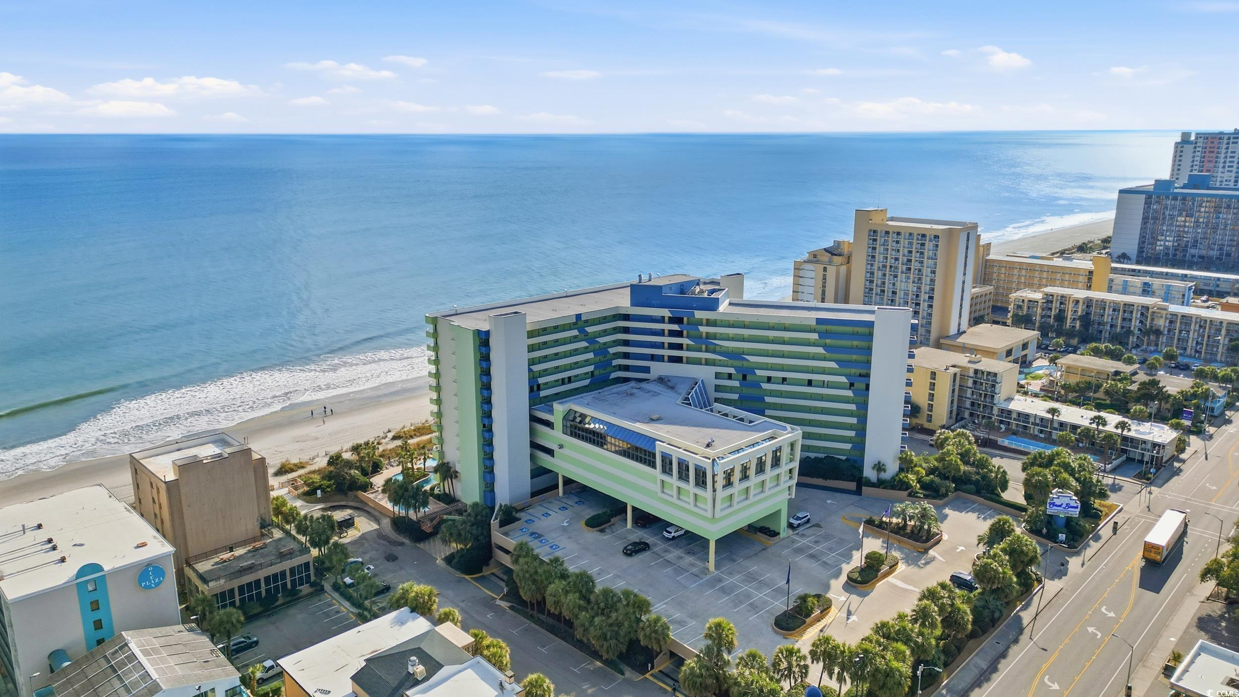 1105 South Ocean Boulevard, Unit 932 Myrtle Beach, SC 29577 - Photo 3 of 32 Drone / aerial view of unending shoreline