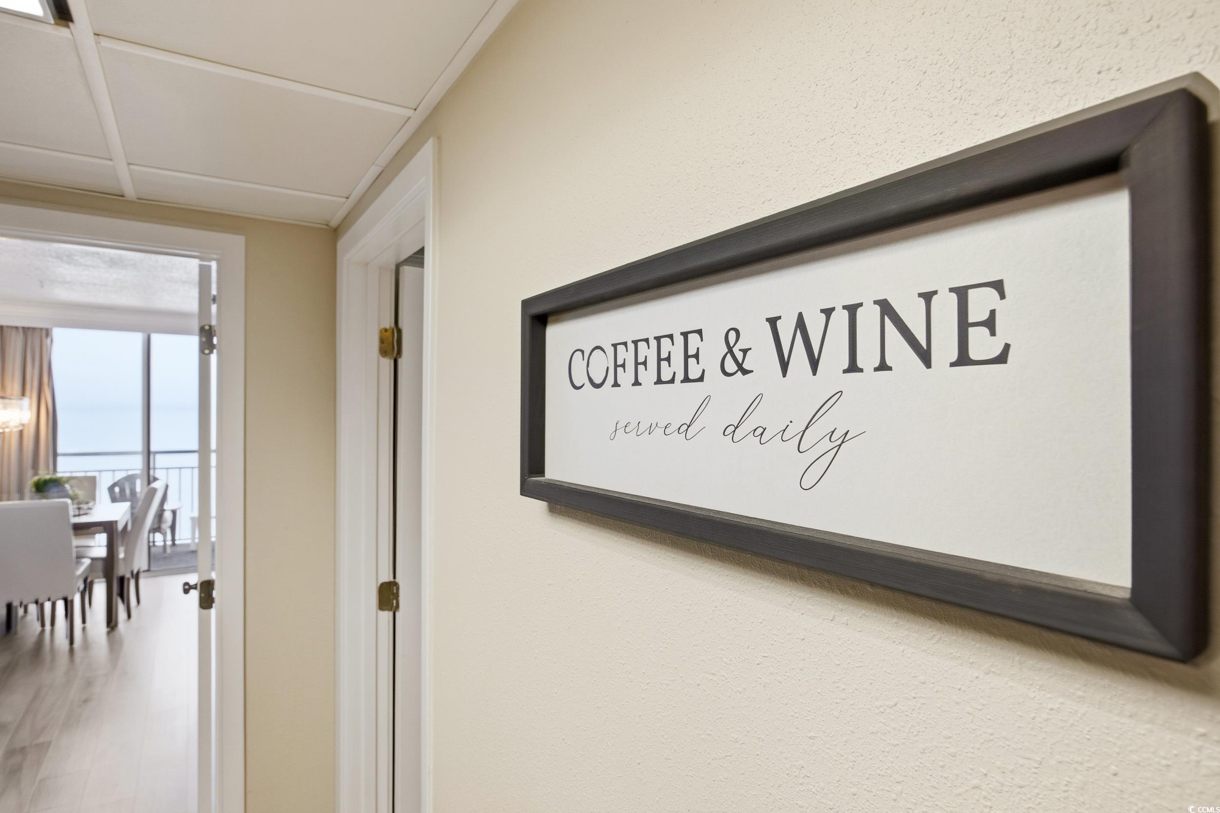 1105 South Ocean Boulevard, Unit 932 Myrtle Beach, SC 29577 - Photo 6 of 32 Detailed view of wood finished floors