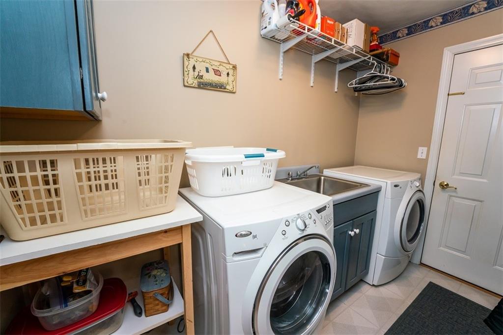 346 Forest Ridge Road Indiana, PA 15701 - Photo 12 of 25 a utility room with dryer and washer
