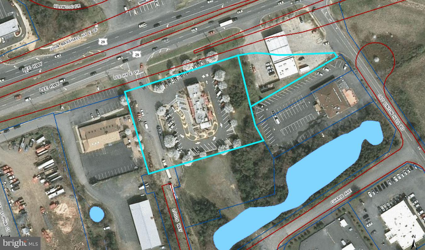 14203 Lee Highway Gainesville, VA 20155 - Photo 14 of 15 2008 Aerial With McDonalds