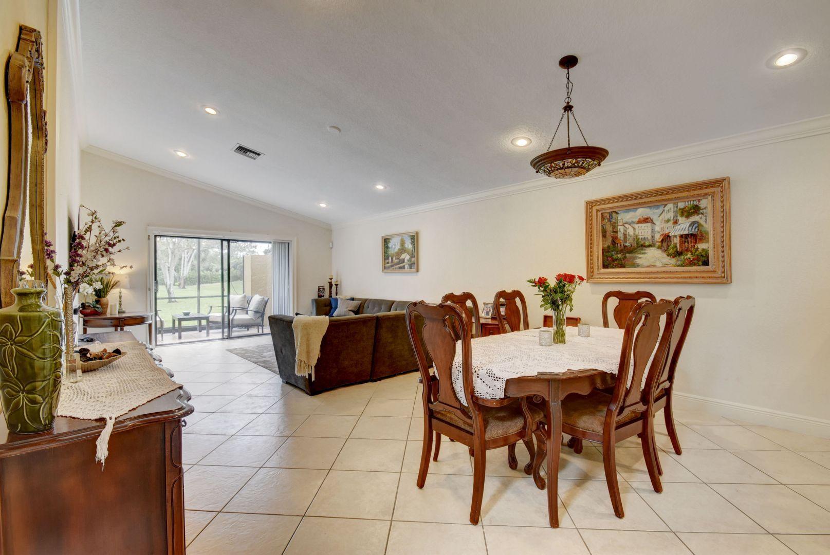 22710 Vistawood Way Boca Raton, FL 33428 - Photo 5 of 27 Large Open Concept Living/Dining