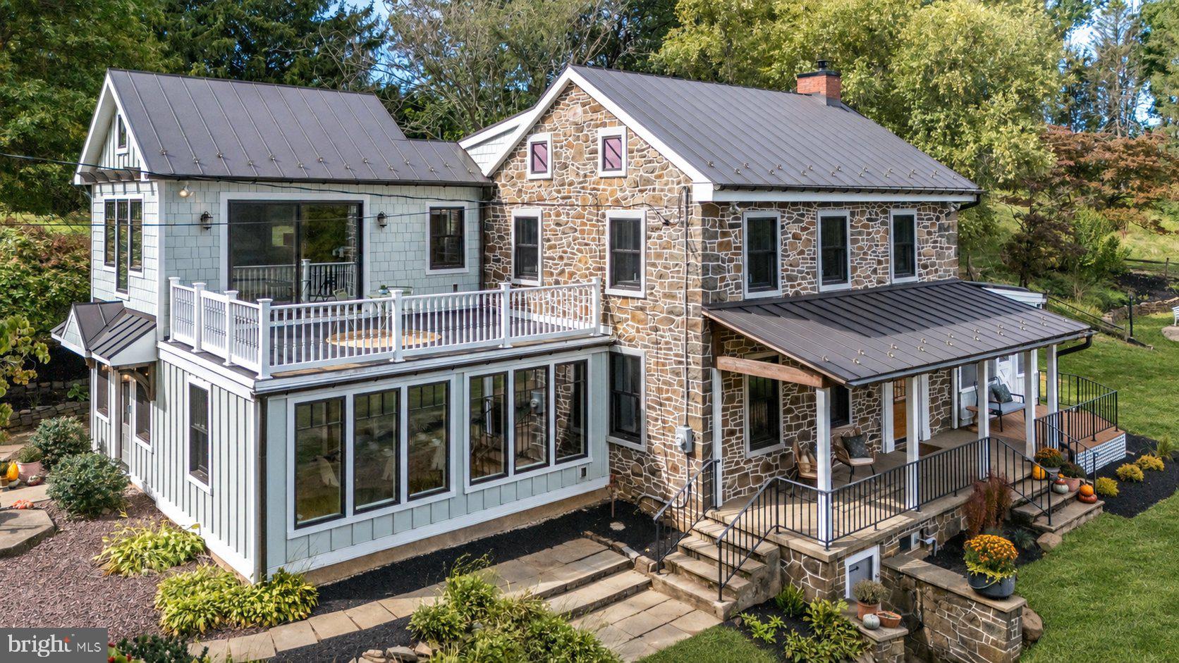 389 Reservoir Road Quakertown, PA 18951 - Photo 58 of 74 Refined Stone Estate with Timeless Elegance