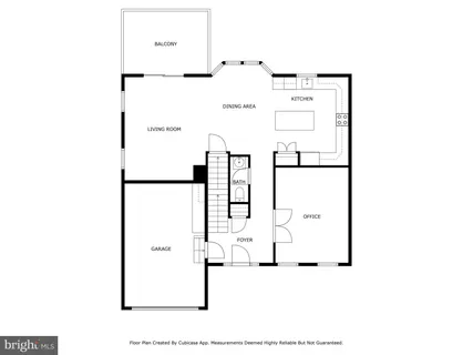 a picture of a floor plan