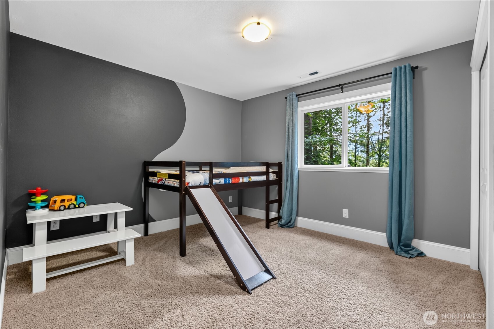 45 Cascade Lane Bellingham, WA 98229 - Photo 30 of 40 a bedroom with furniture and a window