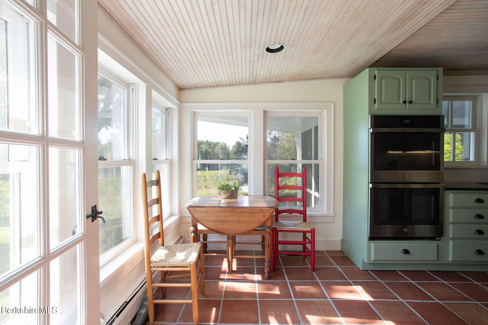 279 Great Barrington Road West Stockbridge, MA 01236 - Photo 19 of 74 breakfast nook with river view