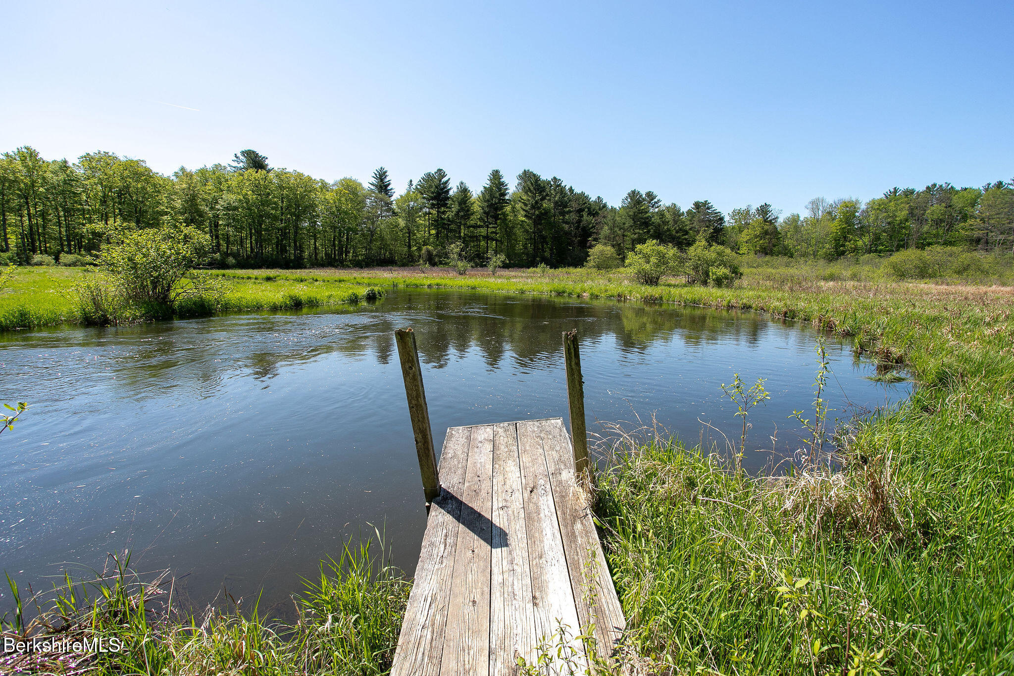 279 Great Barrington Road West Stockbridge, MA 01236 - Photo 63 of 74 dock on river