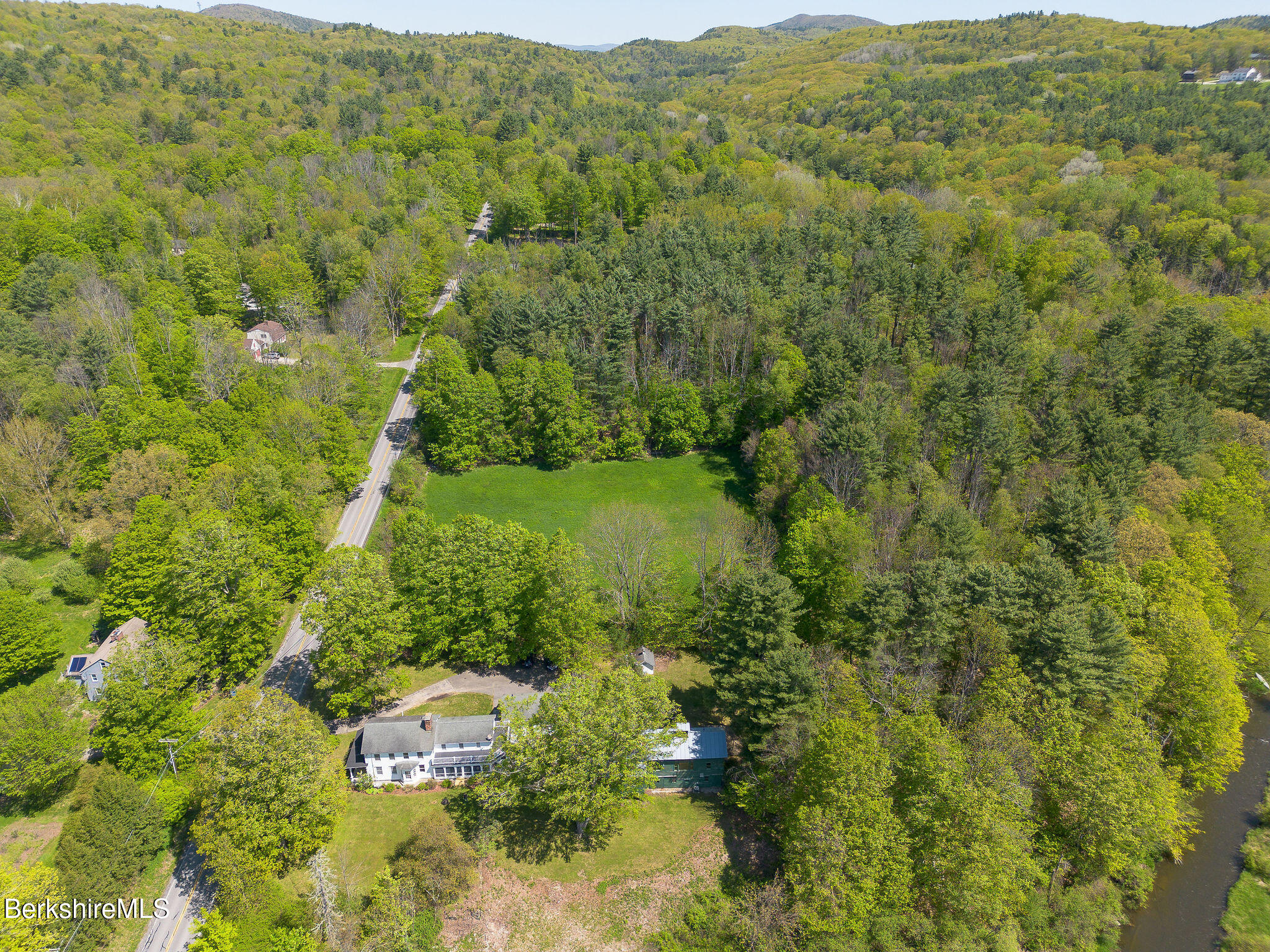 279 Great Barrington Road West Stockbridge, MA 01236 - Photo 71 of 74 aerial view