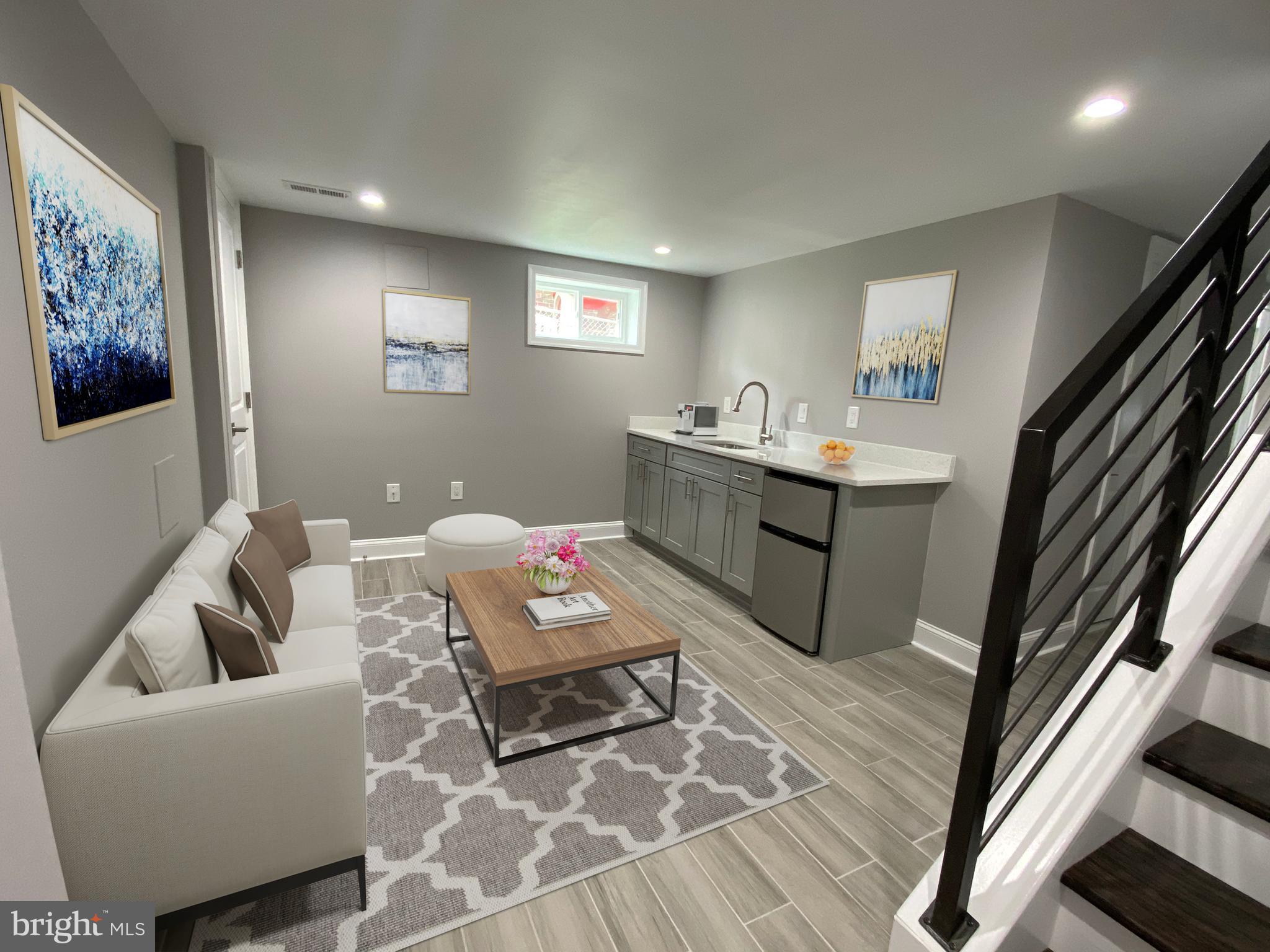 38 Anacostia Road Northeast Washington, DC 20019 - Photo 15 of 21 Lower level living area