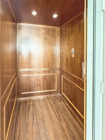 a view of wooden floor