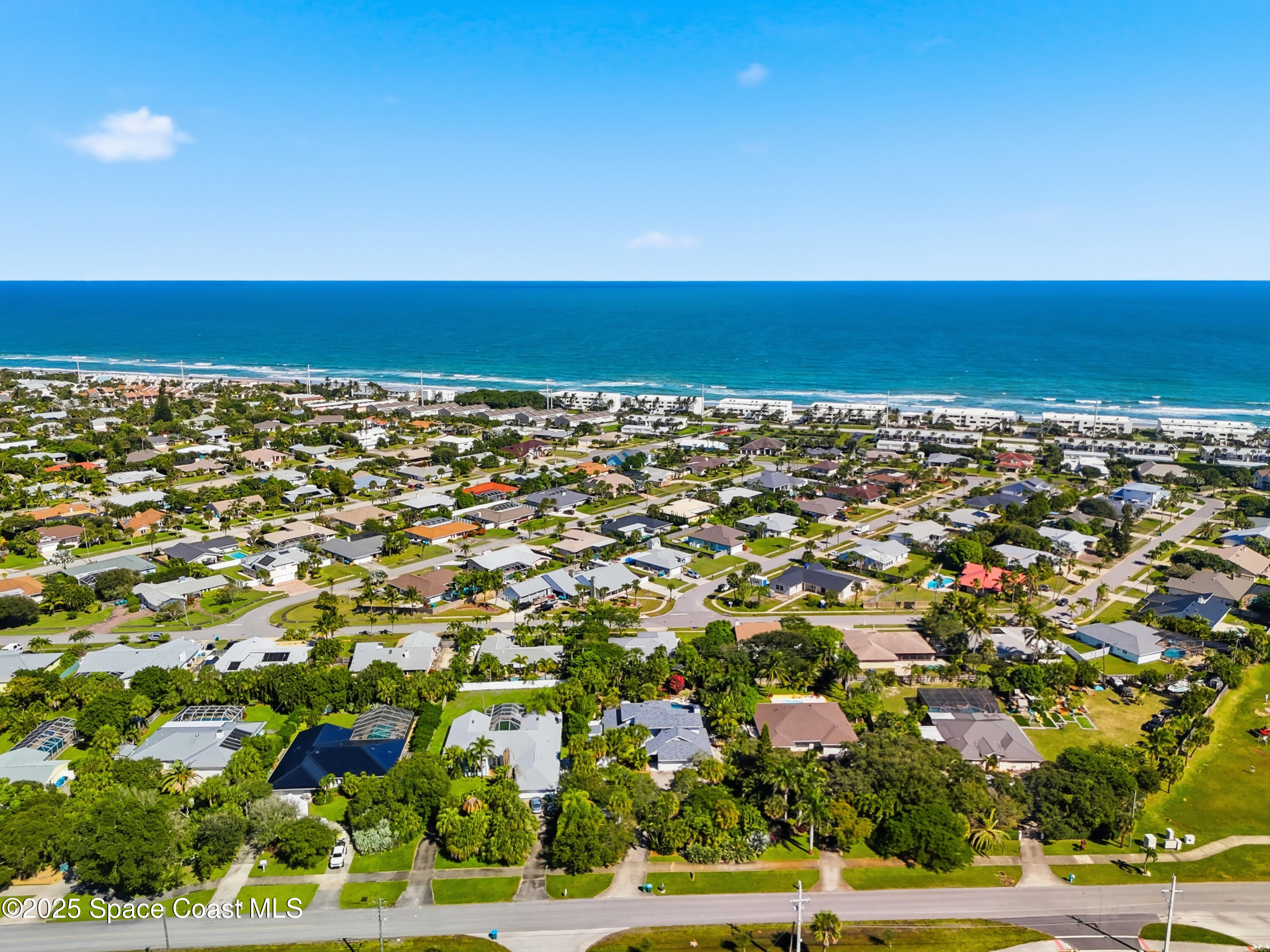 2108 Rosewood Drive Melbourne Beach, FL 32951 - Photo 36 of 39 an aerial view of a
