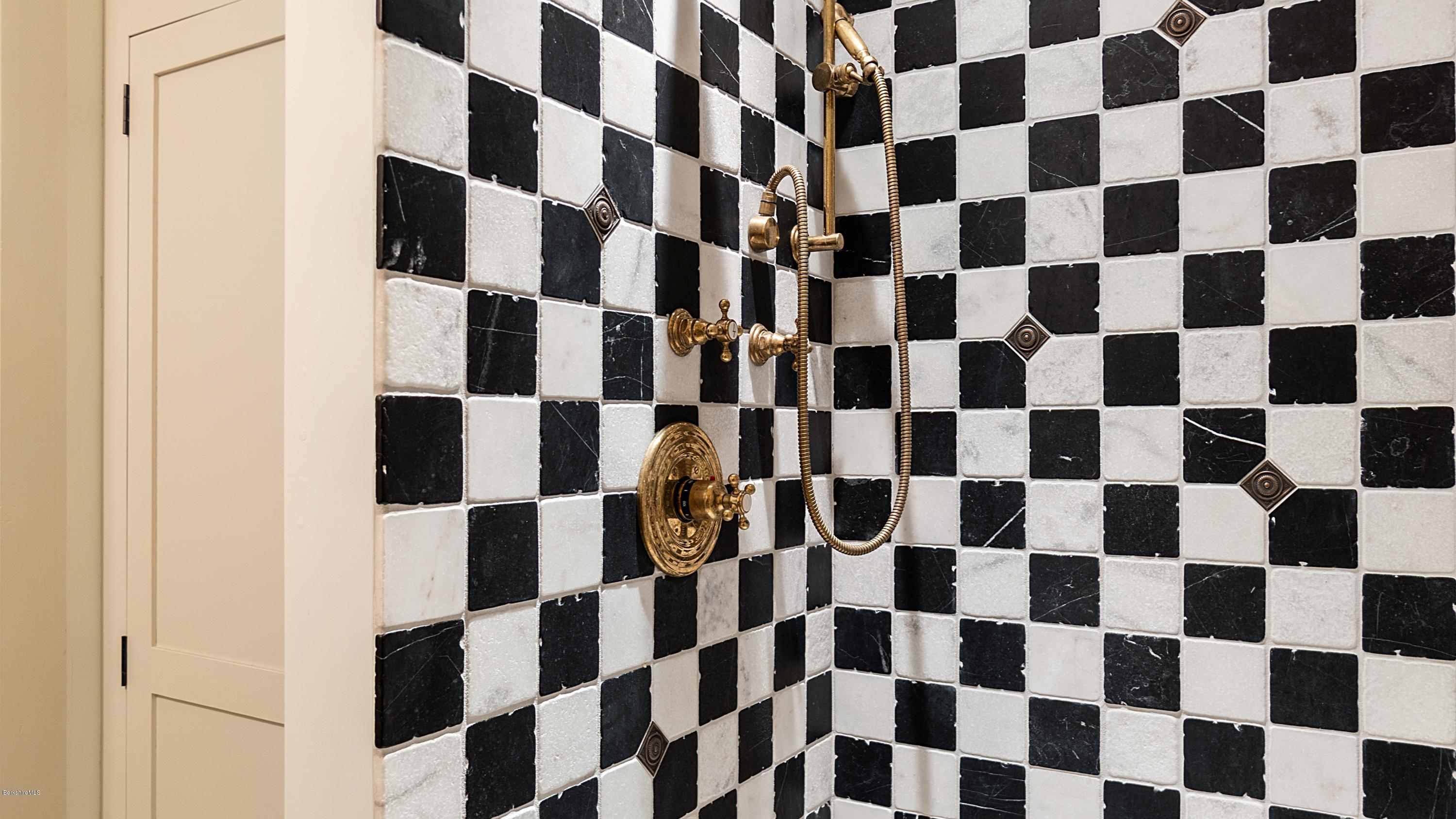 1204 Ashley Falls Road Sheffield, MA 01257 - Photo 23 of 55 a black and white checkered floor