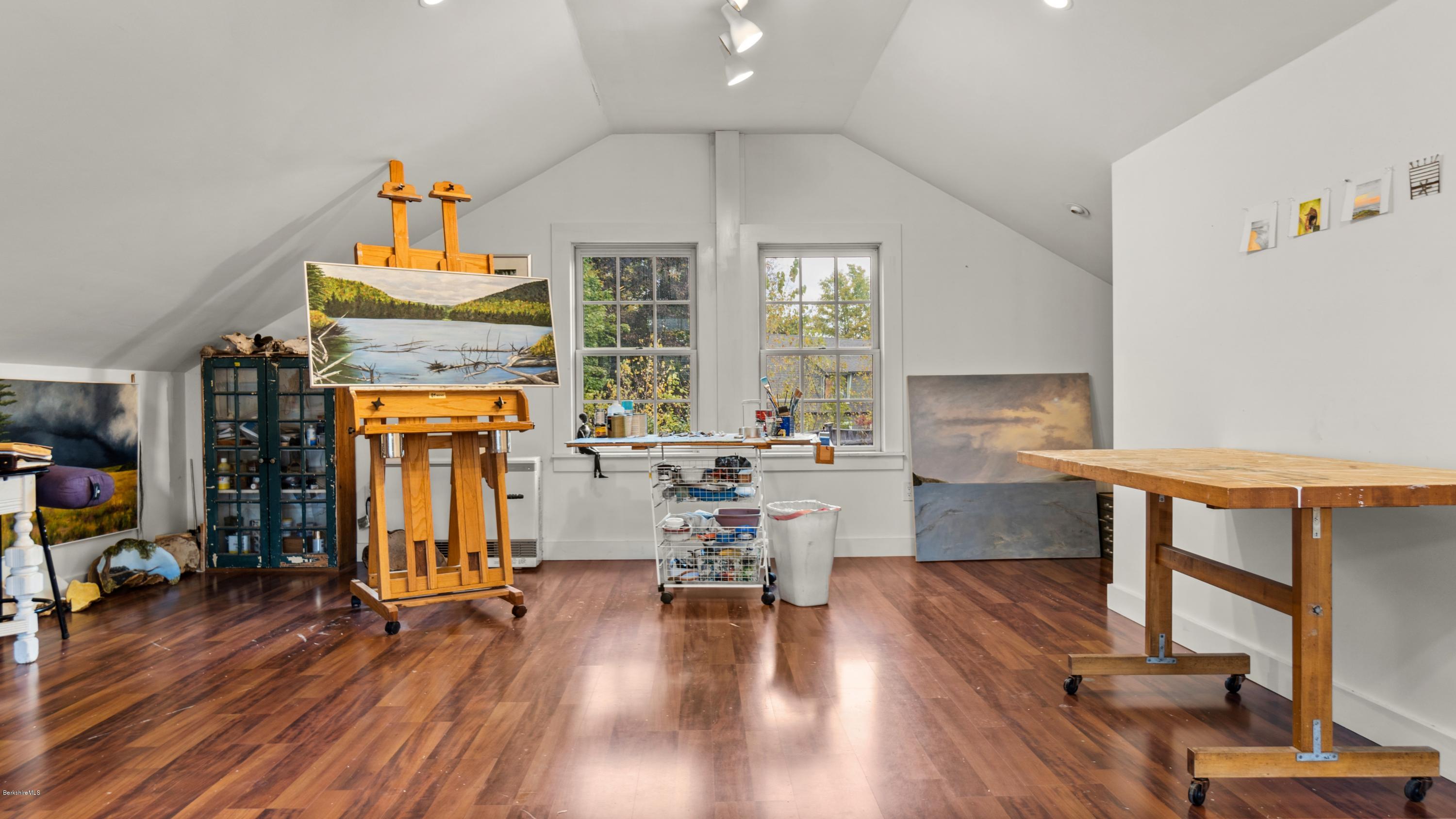 1204 Ashley Falls Road Sheffield, MA 01257 - Photo 34 of 55 a view of a dining room with furniture window and wooden floor